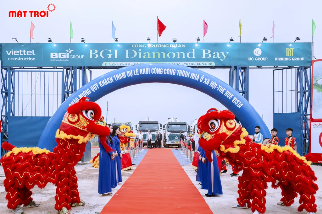 Sự kiện Mặt Trời đơn vị tổ chức lễ khởi công động thổ chuyên nghiệp tại Huế