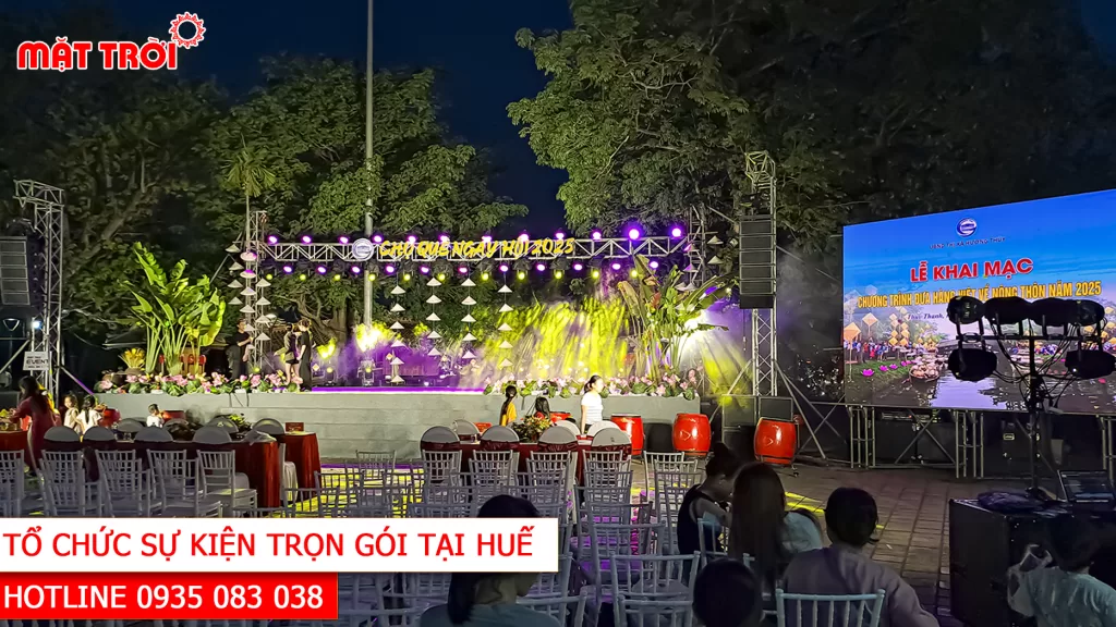 Chợ Quê Ngày Hội 2025 - Sự kiện Mặt Trời thực hiện