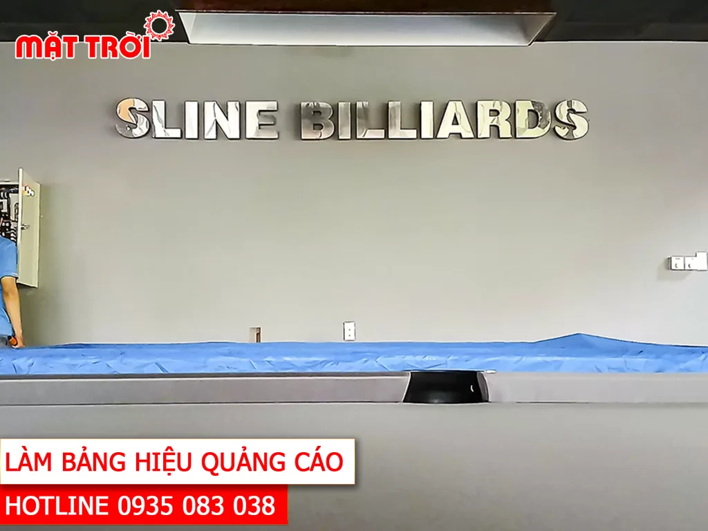 làm chữ Inox Sline tại Huế