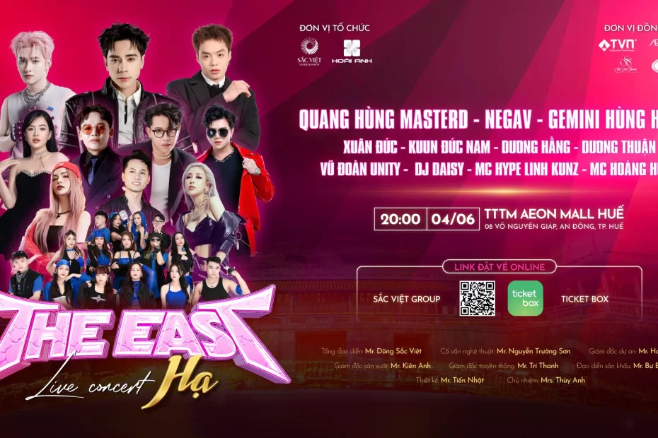 THE EAST LIVE CONCERT Hạ tại Huế