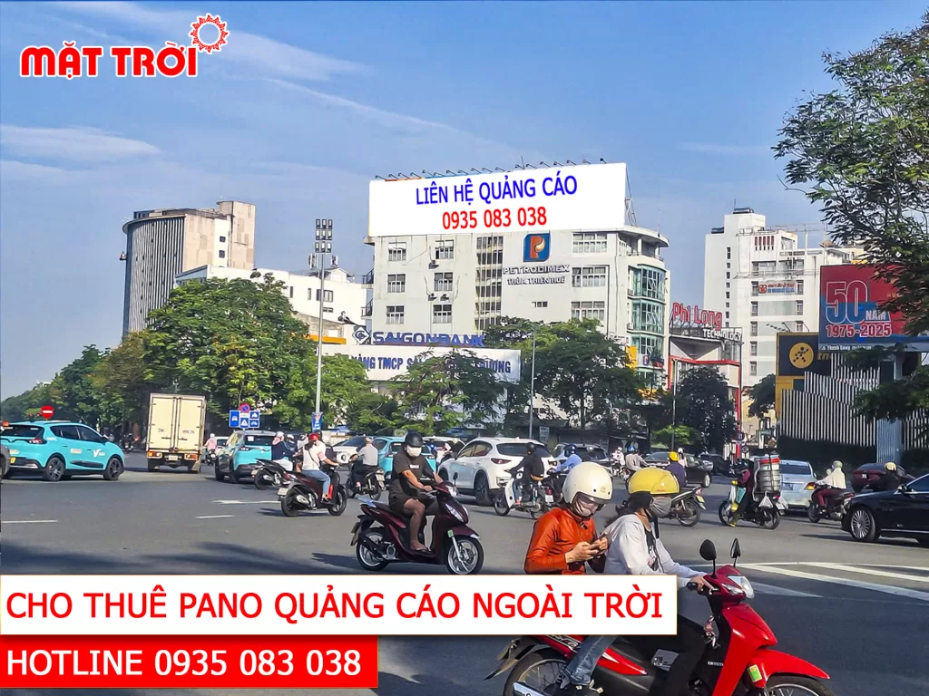 Giao thông sầm uất tại ngã 6 Hùng Vương – địa điểm lý tưởng để đặt pano
