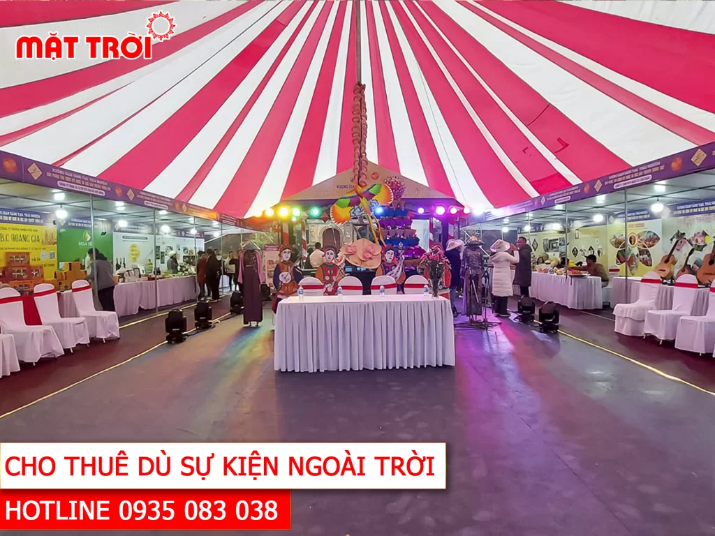 Chương trình chỉn chu và an toàn với dù che