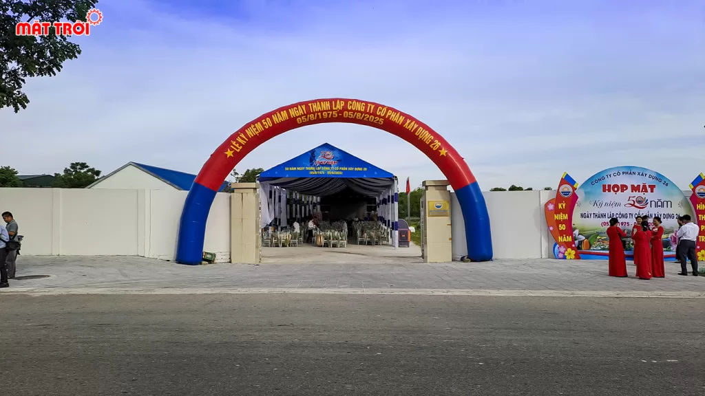 Cổng hơi nổi bật - Cho thuê cổng hơi sự kiện tại Huế