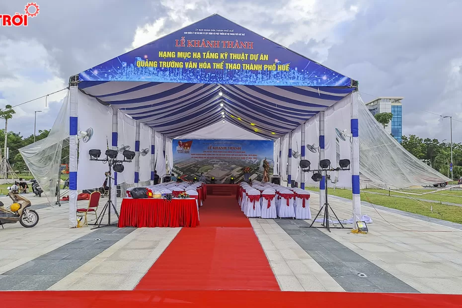 tổ chức lễ khánh thành, khai trương tại huế