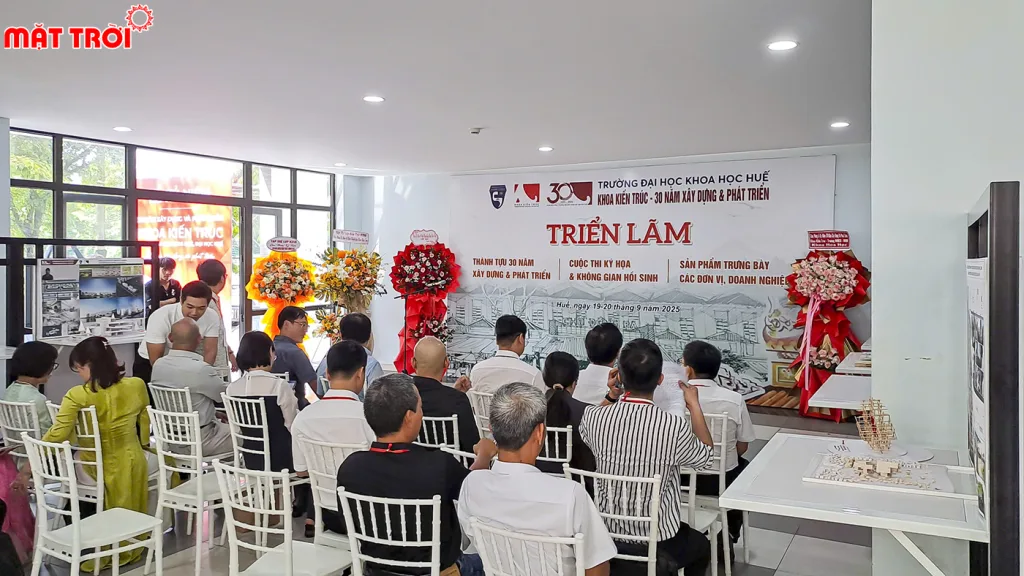 Triển lãm 30 năm Khoa kiến trúc Đại học khoa học Huế