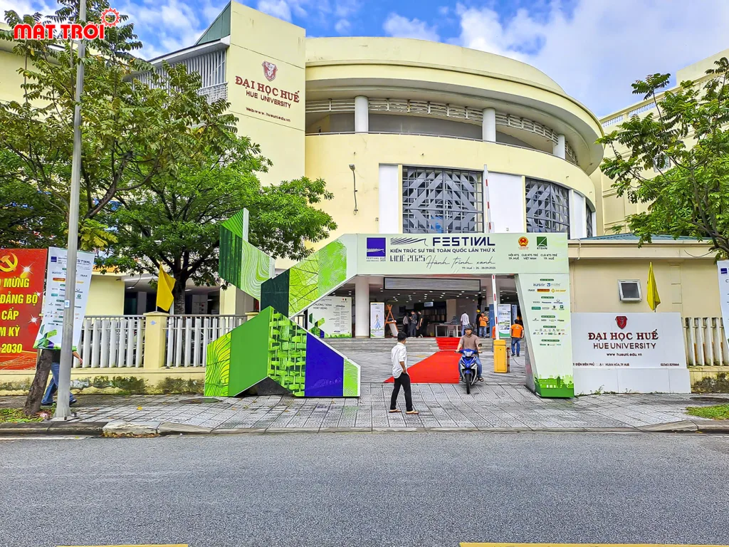 Khai mạc Triển lãm Kiến trúc xây dụng tại Festival Kiến trúc sư trẻ Huế 2025