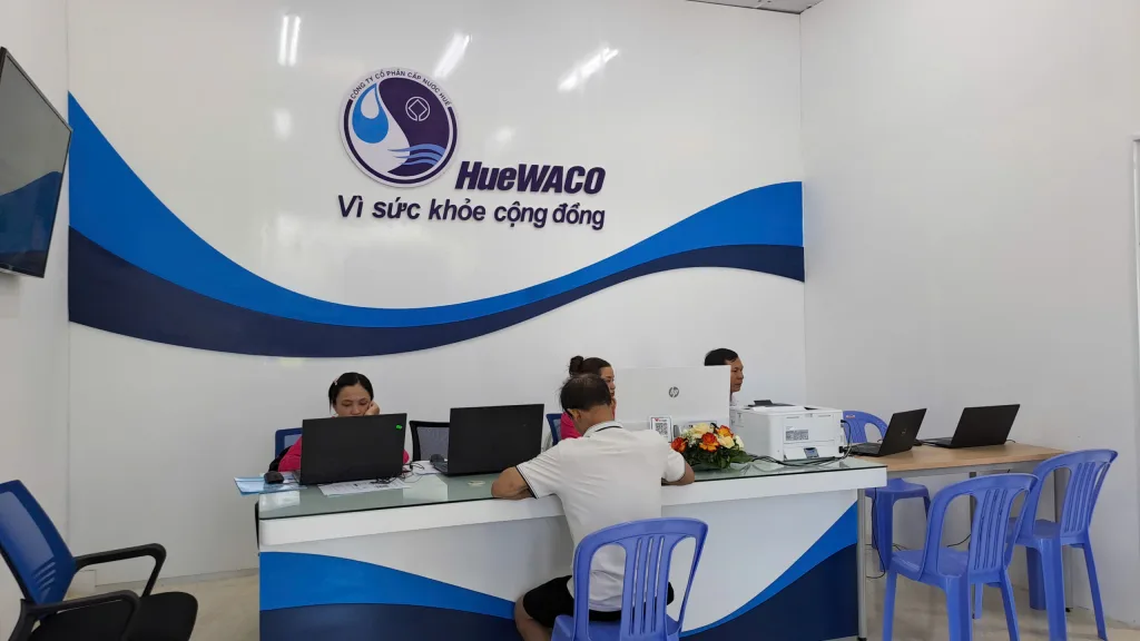 Quầy giao dịch HueWACO