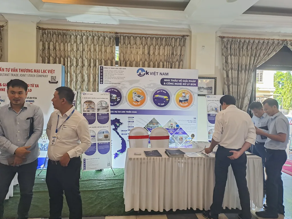 Khu trưng bày giải pháp & công nghệ xử lý bùn