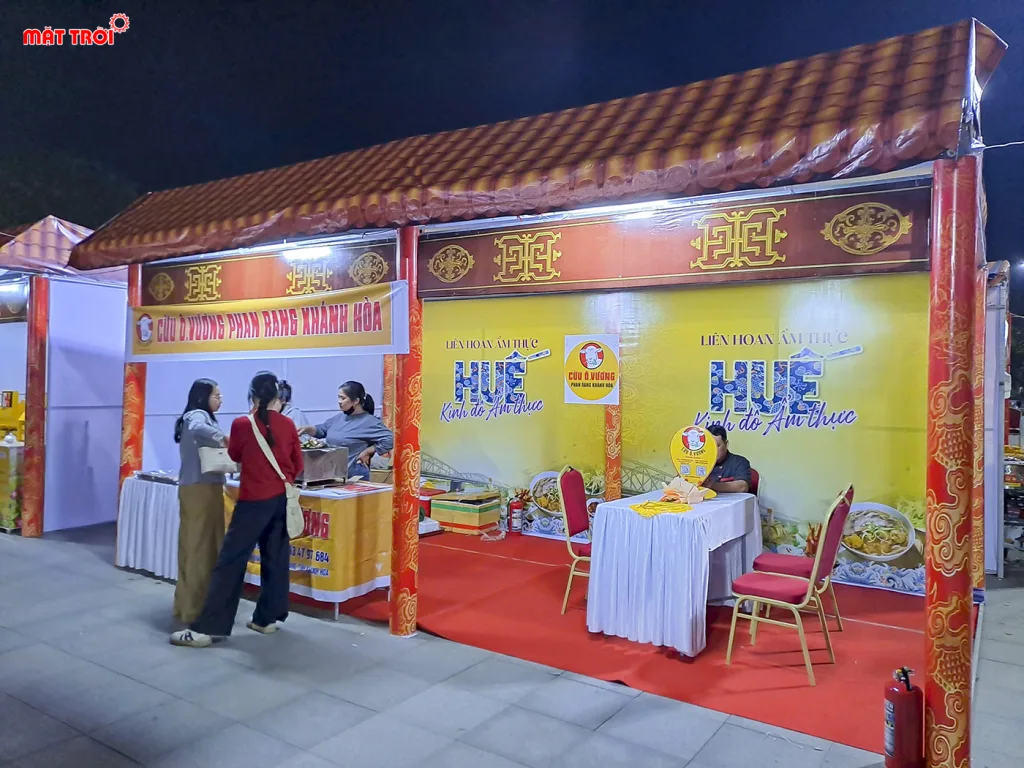 Gian hàng Phan Rang Khánh Hòa tại Kinh đô ẩm thực Huế 2025