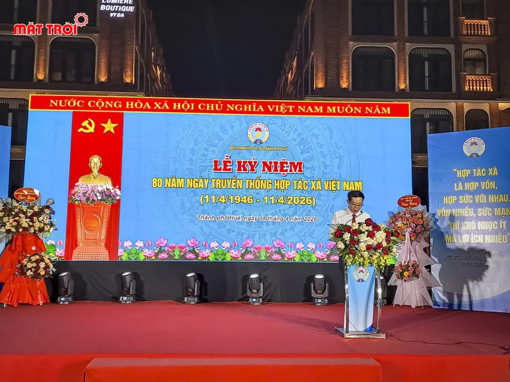 Phó Chủ tịch UBND thành phố Hà Văn Tuấn phát biểu tại buổi lễ