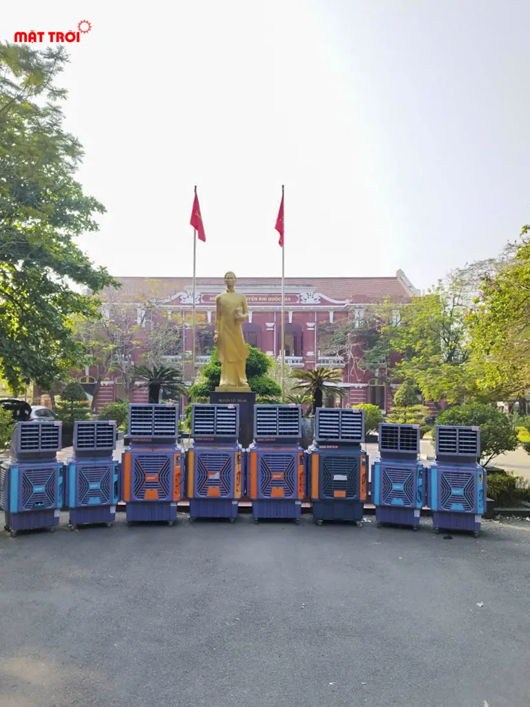 CHo thuê quạt hơi nước tại Huế đầy đủ kích thước phù hợp mọi không gian sự kiện