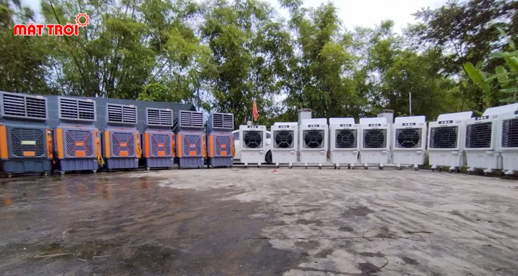 Cho thuê quạt công nghiệp, quạt điều hòa tại Huế