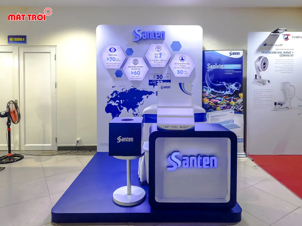 Photobooth Santen triển lãm Y khoa tại Khoa mắt Huế