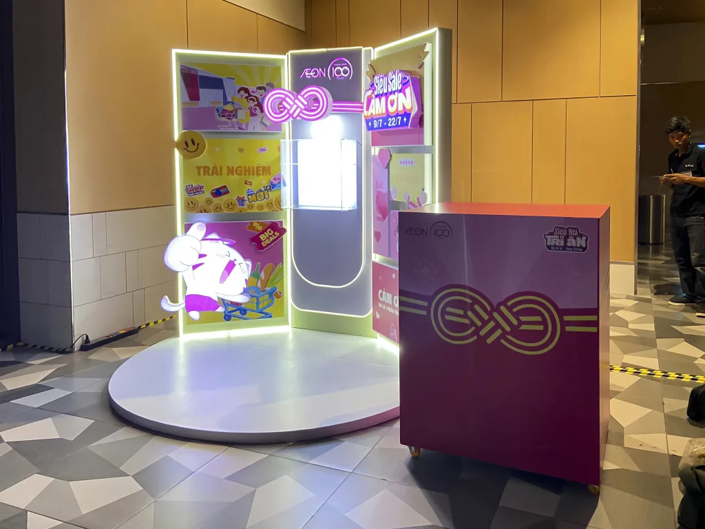 Photobooth Siêu Sale Cảm Ơn của aeon Huế