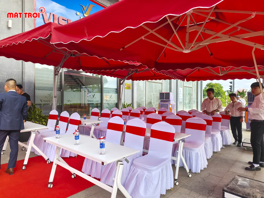Không gian buổi lễ khai trương