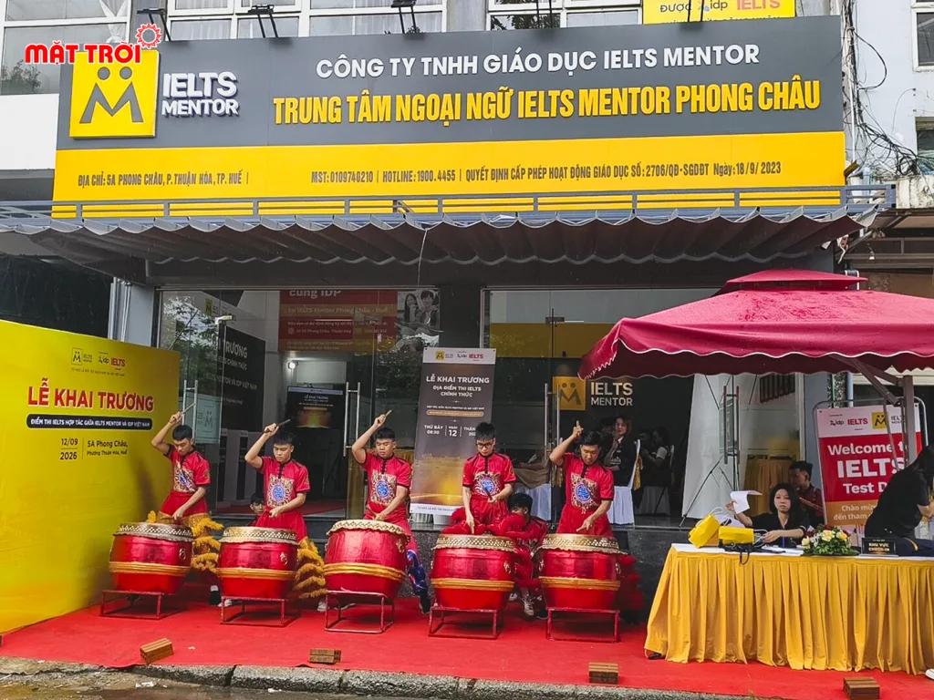 Khai Trương Điểm Thi IELTS Đầu Tiên Cùng IELTS Mentor Huế