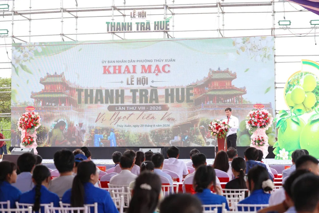 Khai mạc lễ hội thanh trà Huế 2026